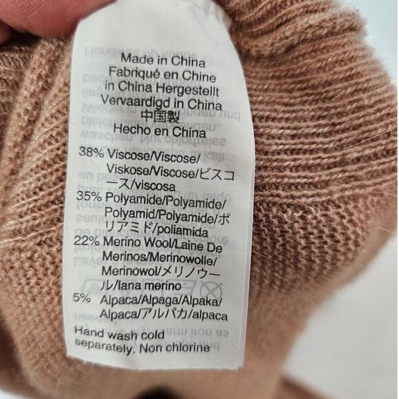 Madewell Womens Size M Knit Merino Wool Alpaca Lightweight Thin Sweater - Picture 5 of 5